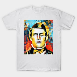 Phineas Gage Abstract Portrait | Phineas Gage Artwork 2 T-Shirt